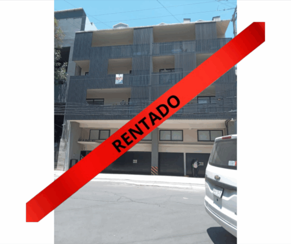 Departamento en renta Roma Norte Portada Departamento Roma Norte